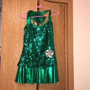 💚Green dance costume💚